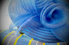 Load image into Gallery viewer, NAVY FASCINATOR