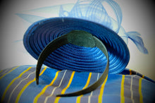 Load image into Gallery viewer, NAVY FASCINATOR