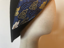 Load image into Gallery viewer, Black Felt Hat: a hat to memorize my hometown