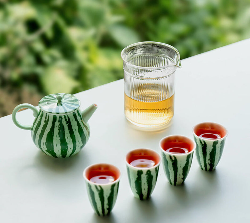 Watermelon tea-set