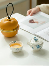 Load image into Gallery viewer, Phalaenopsis travel tea-set
