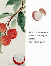Load image into Gallery viewer, Little Lychee Brooch
