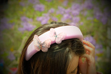 Load image into Gallery viewer, Lilac Butterfly padded Headband
