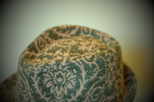 Load image into Gallery viewer, Floral printed fedora

